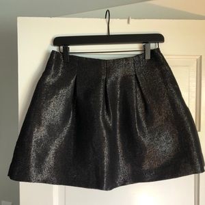 theory size 6 shimmer party skirt